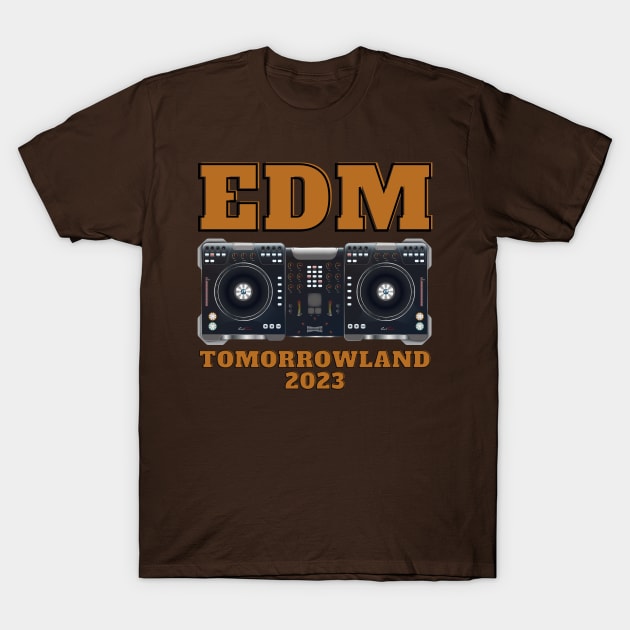EDM Tomorrowland 2023 T-Shirt by Anatoliy Smirnov